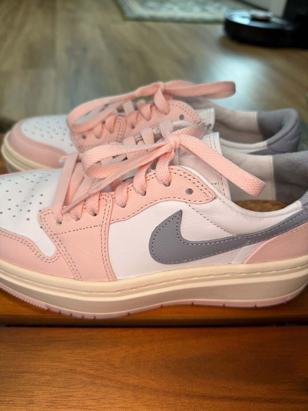 Nike Air Jordan 1 Elevate Low Women's Sneakers Atmosphere/White/Grey DH7004-600